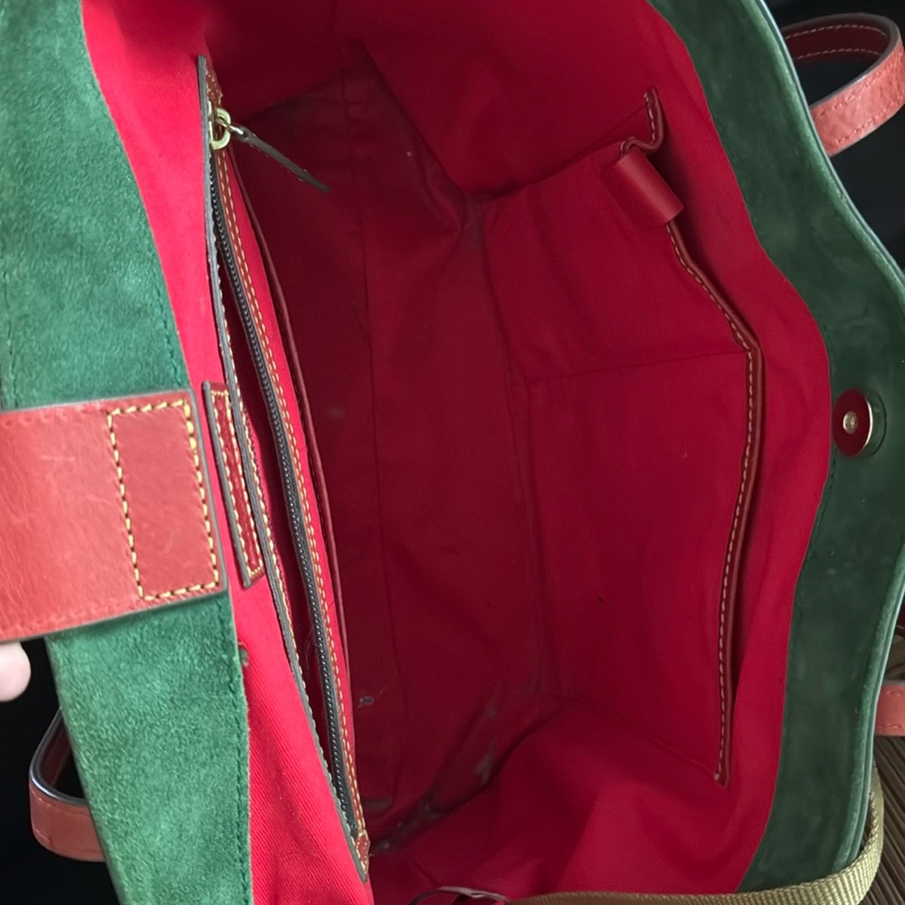 Vintage Dooney & Bourke Florentine Russell Tote - Picture 10 of 10
